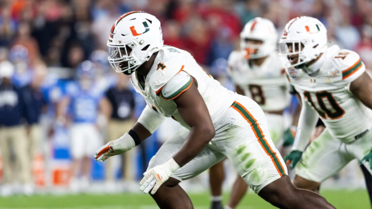 8) New Orleans Saints: EDGE Rueben Bain Jr., Miami