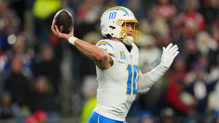 Winner: QB Justin Herbert, Los Angeles Chargers