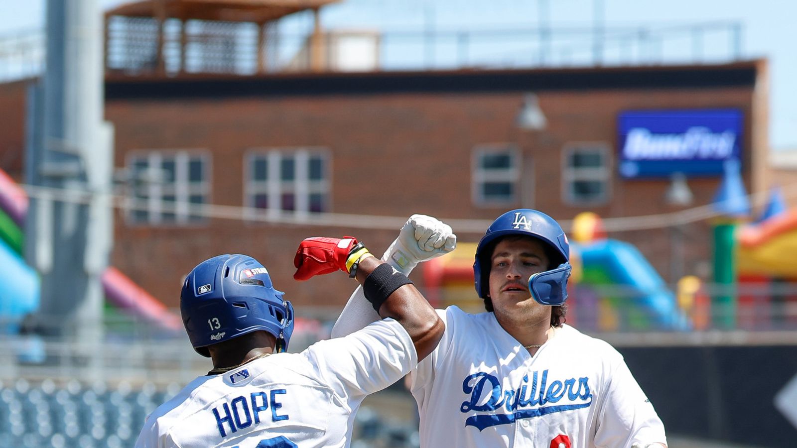 Jake Gelof Celebrates a Towering Home Run