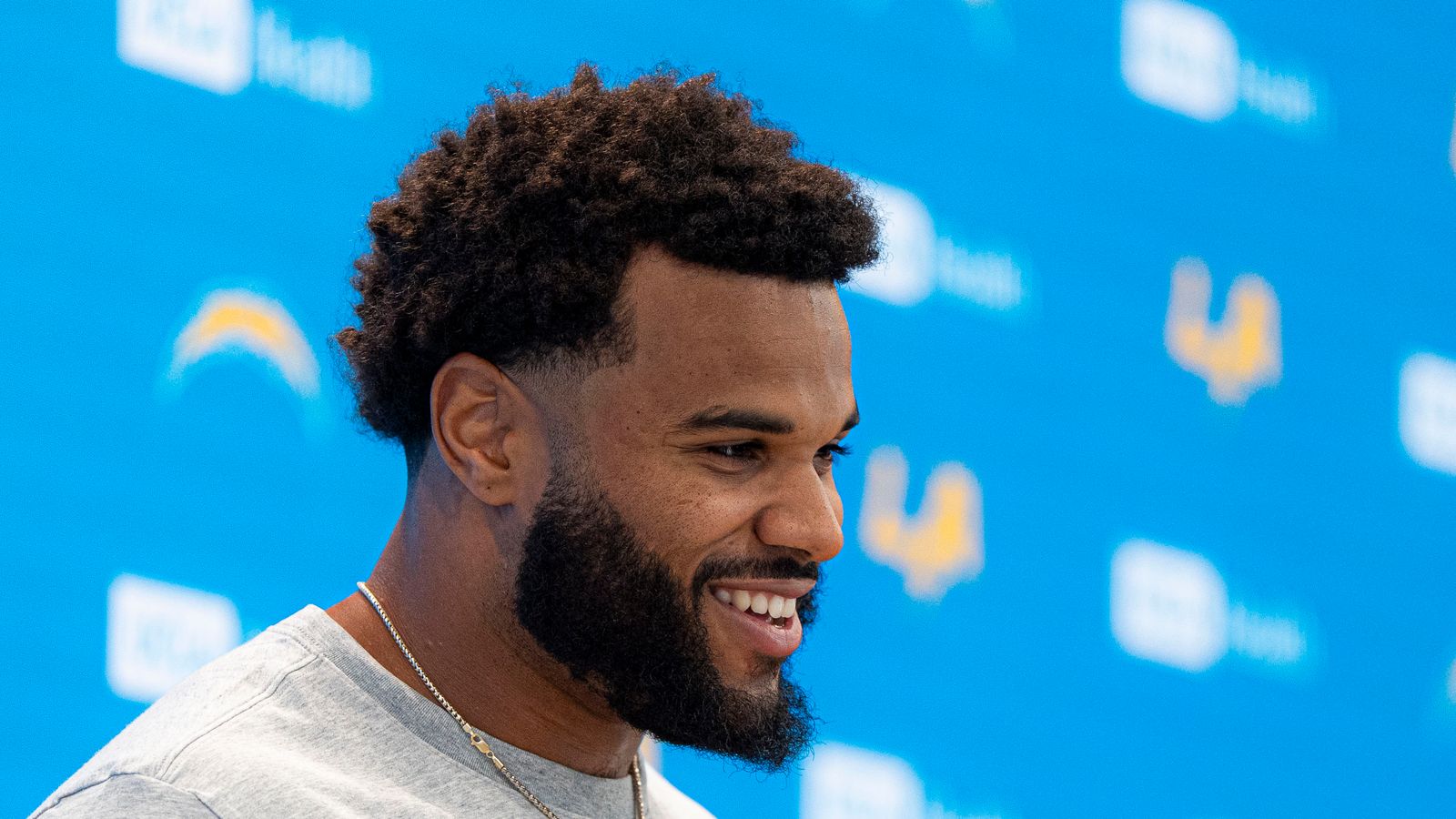 First press conference for Charger Akheem Mesidor