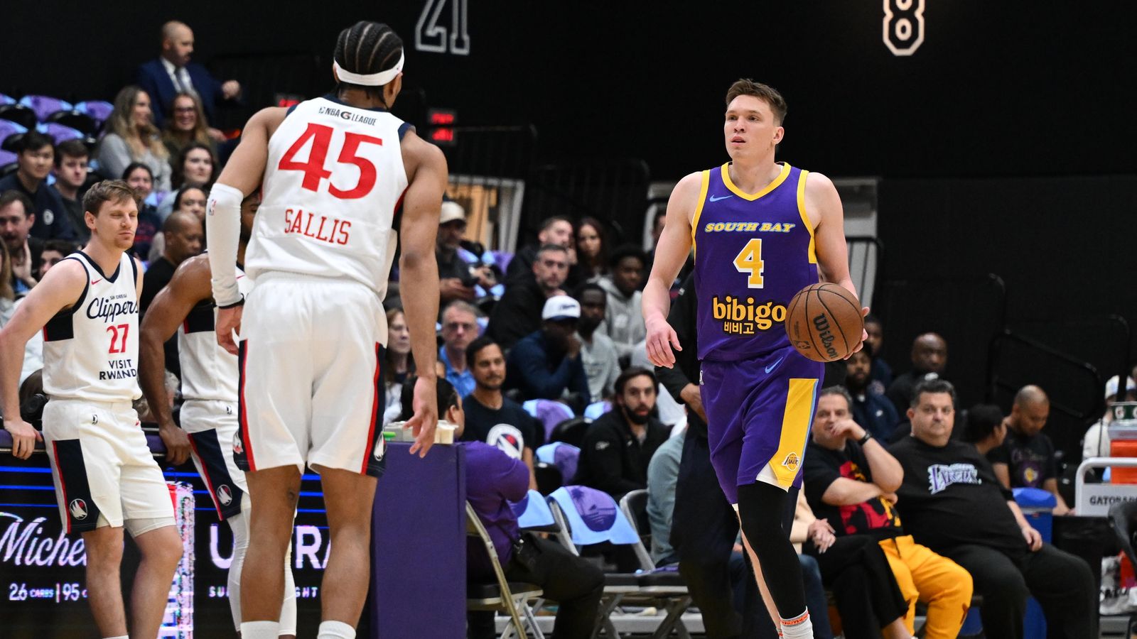 Playoff Intensity: Dalton Knecht brings the ball upcourt