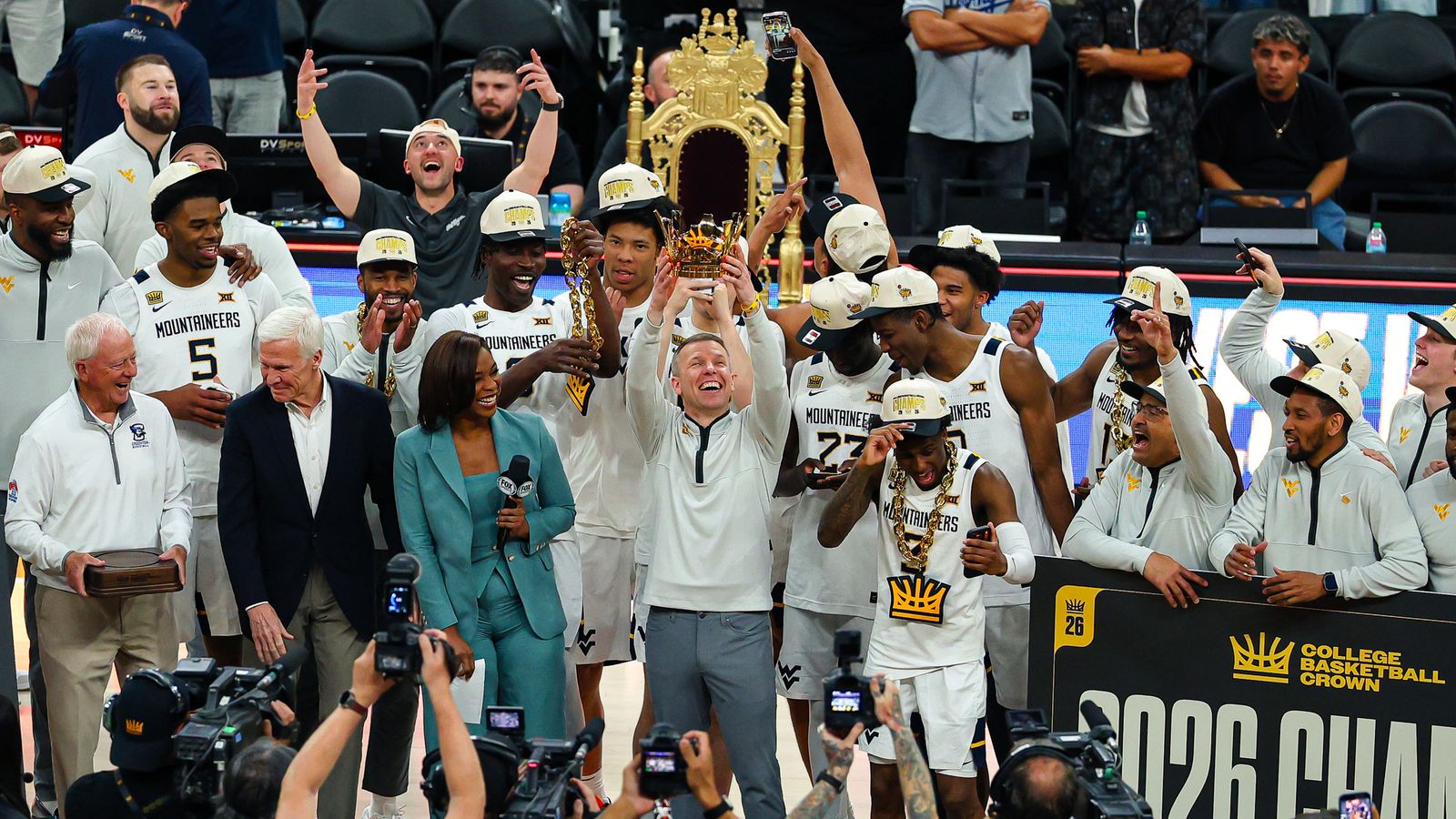 Championship Celebration in Las Vegas