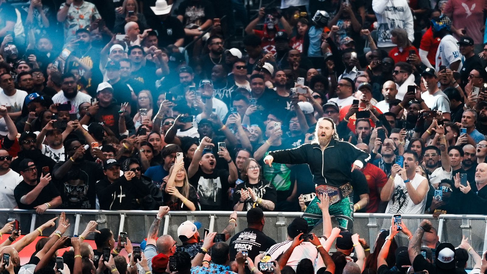 Sami Zayn’s Walk to the Ring