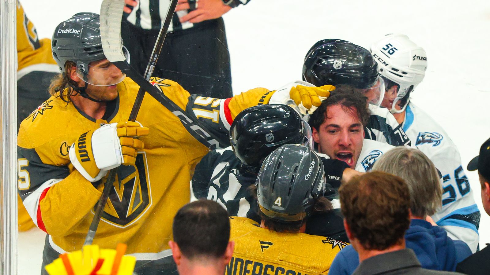 Durzi and Andersson Scrum Clash