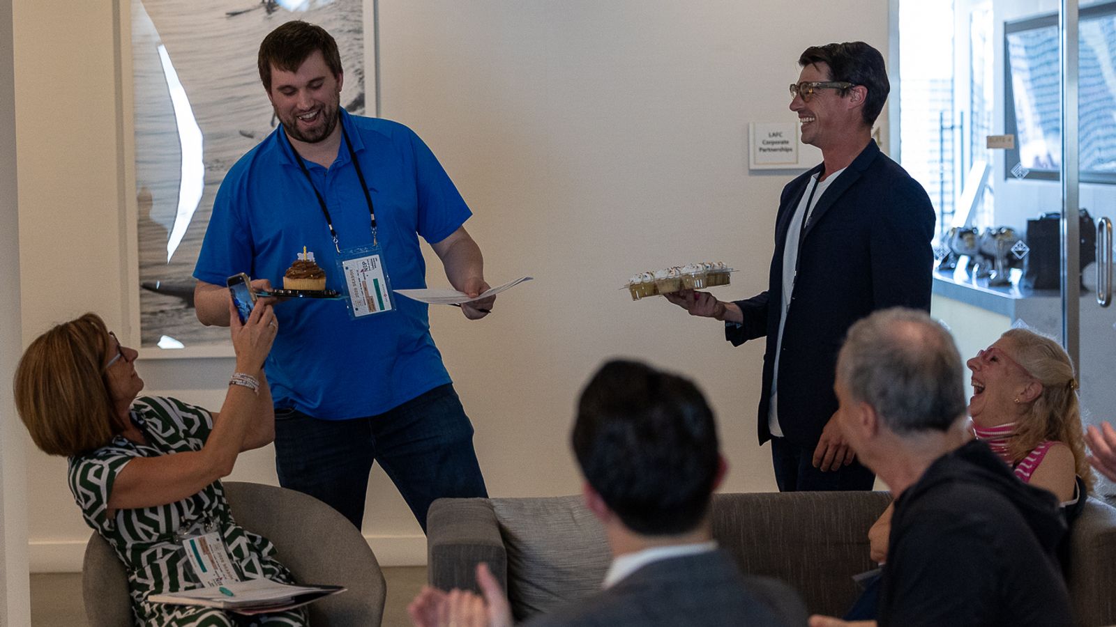 Production Meeting Celebration