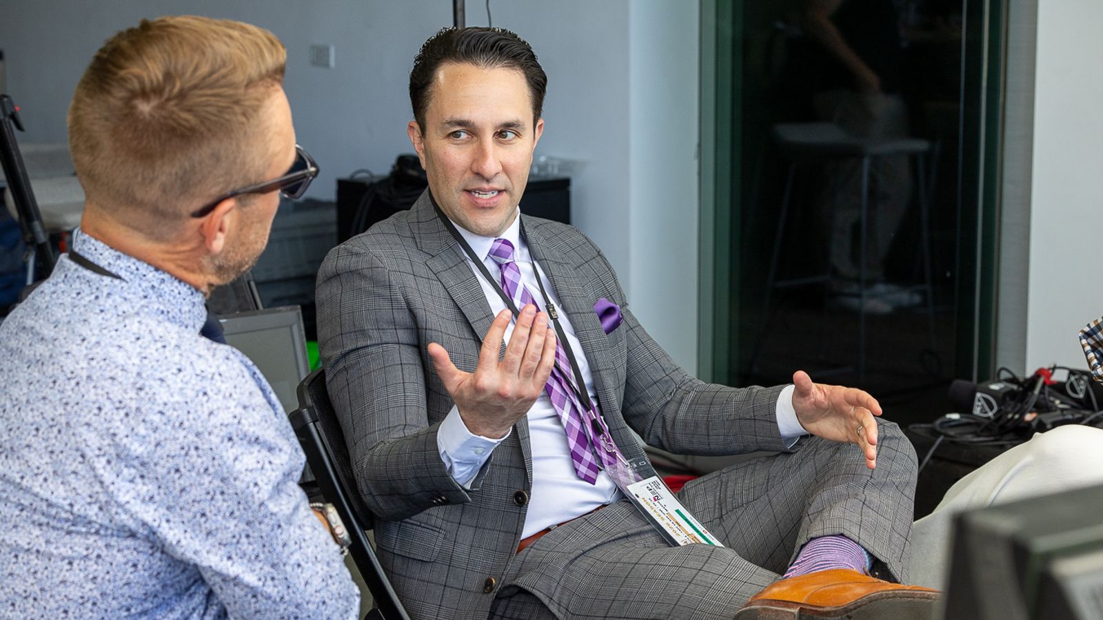 Interview with TV analyst