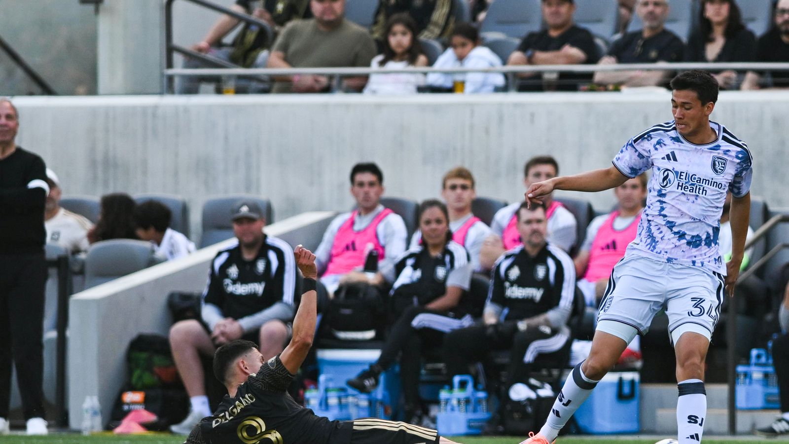 Mark Delgado Interception Slide