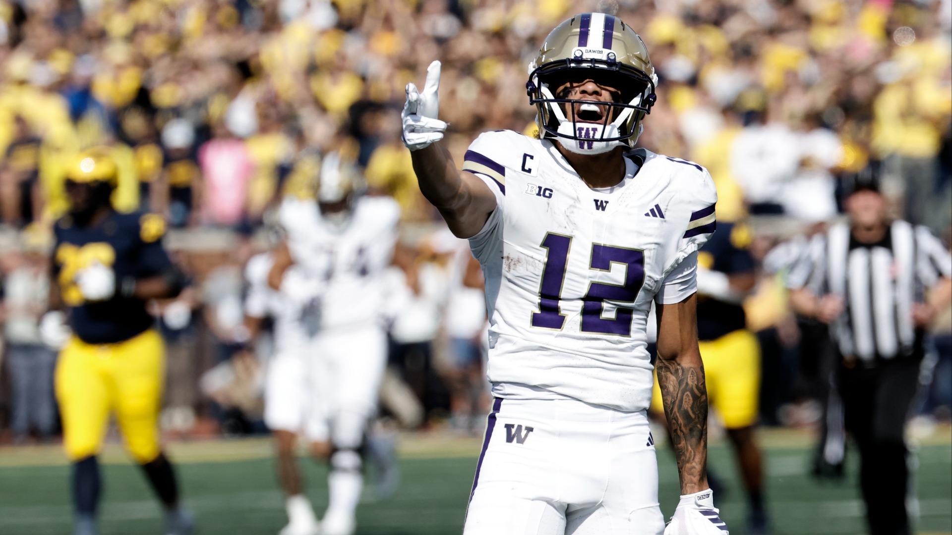 #21 New York Jets (via PIT): Denzel Boston, WR, Washington