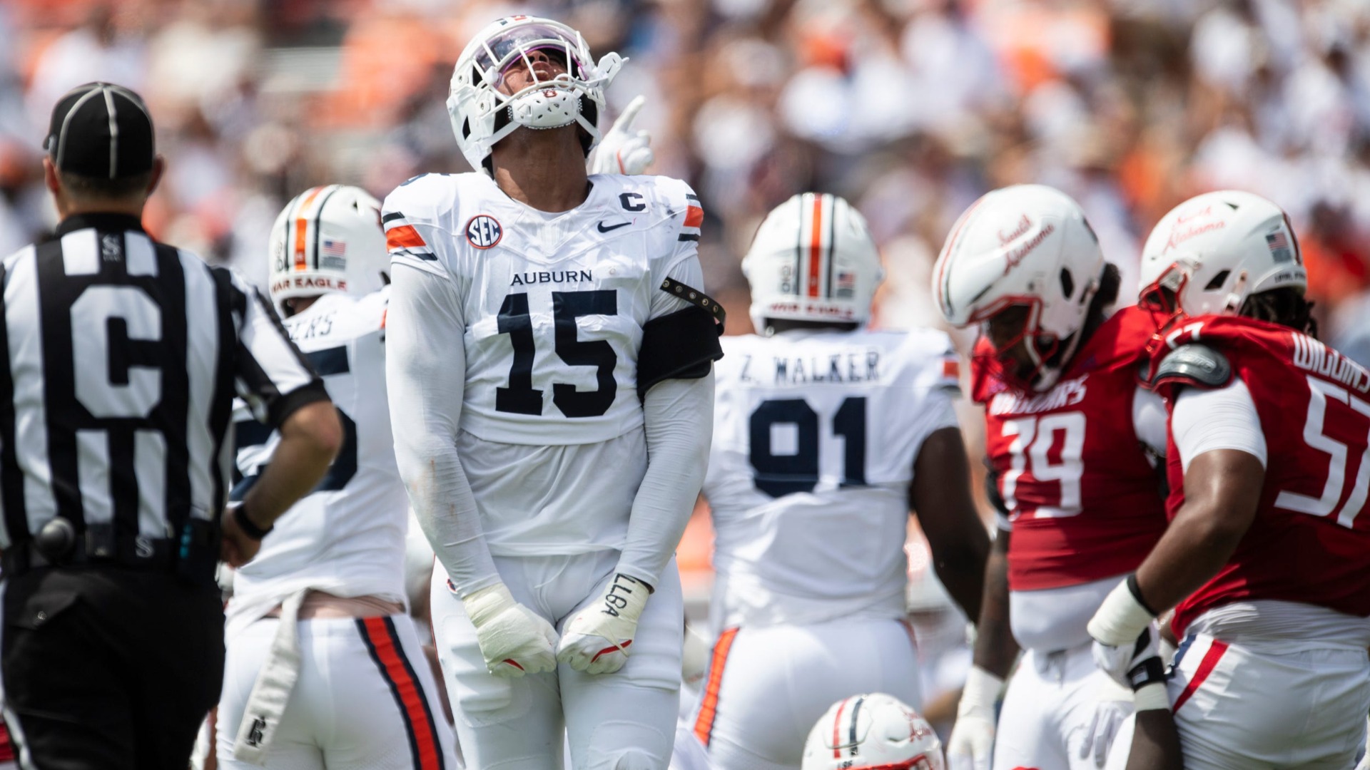 #30 Miami Dolphins (via DEN): Keldric Faulk, EDGE, Auburn