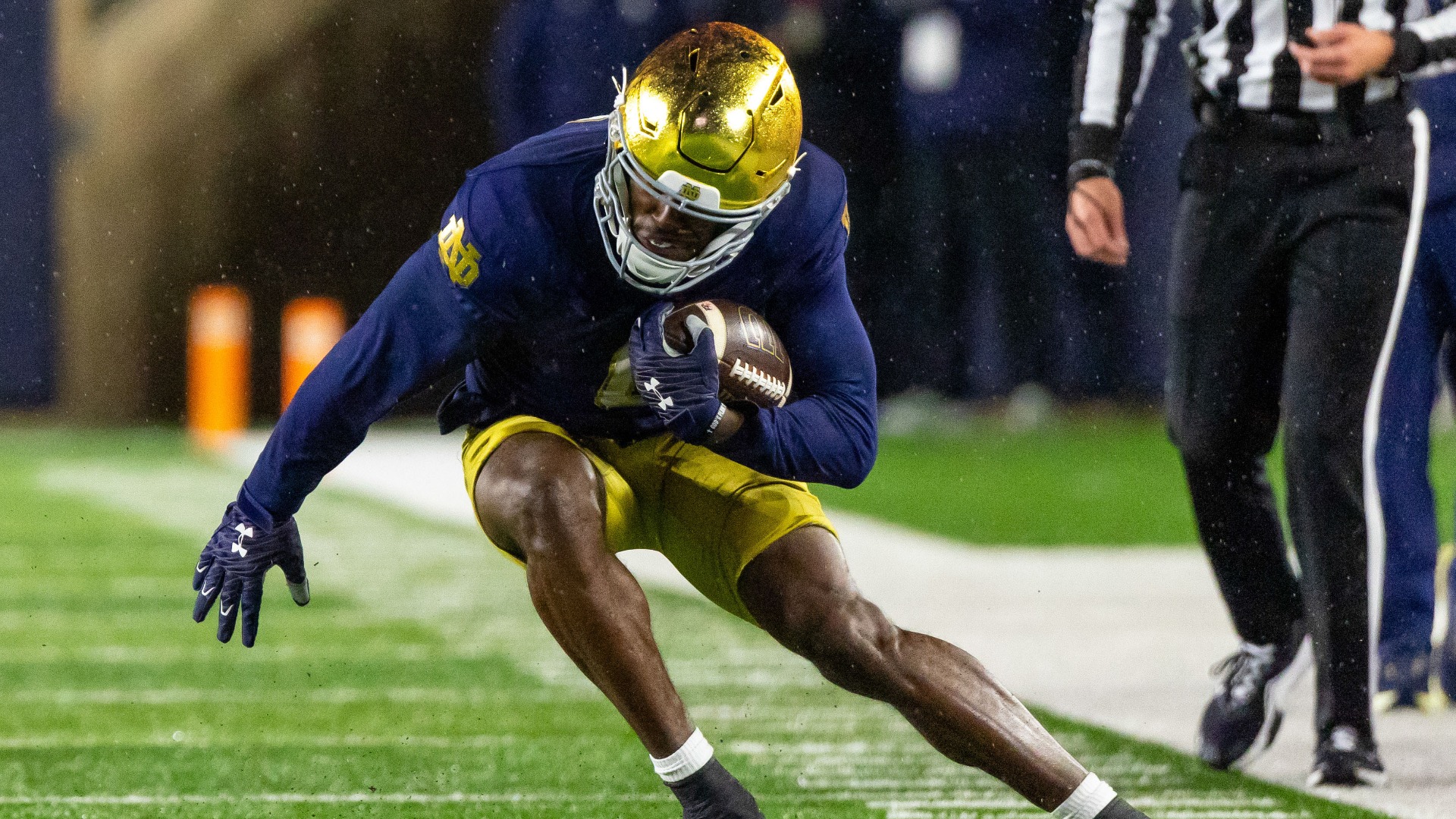 #44 New York Jets: Malachi Fields, WR, Notre Dame