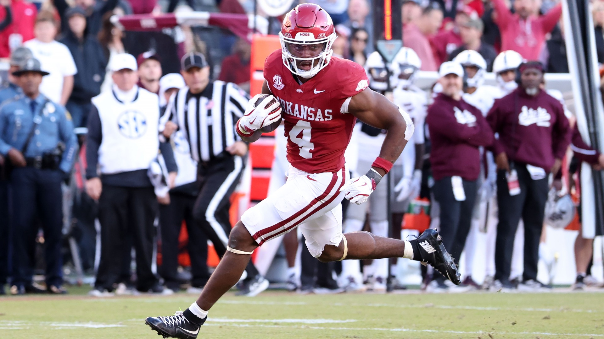 #56 Jacksonville Jaguars: Mike Washington Jr., RB, Arkansas