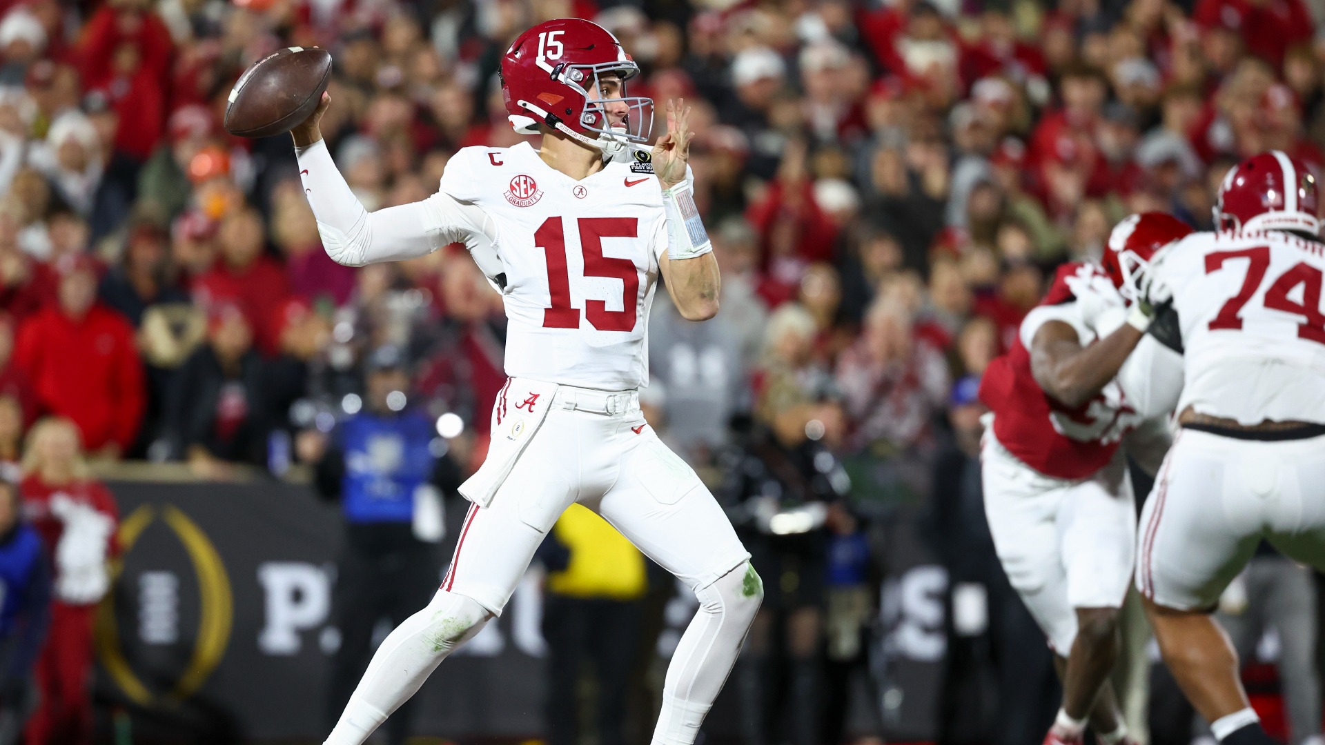 #32 Arizona Cardinals (via SEA): Ty Simpson, QB, Alabama