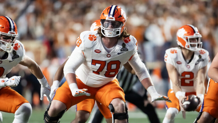 31) Houston Texans (projected trade with NE): OT Blake Miller, Clemson