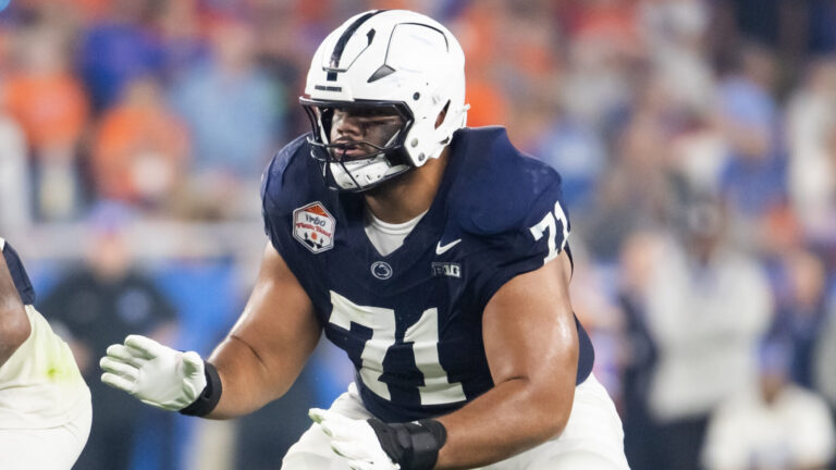 22) Los Angeles Chargers: OG Olaivavega Ioane, Penn State