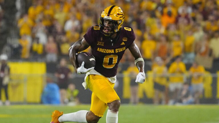Wide Receiver: Jordyn Tyson, Arizona State (No. 10)