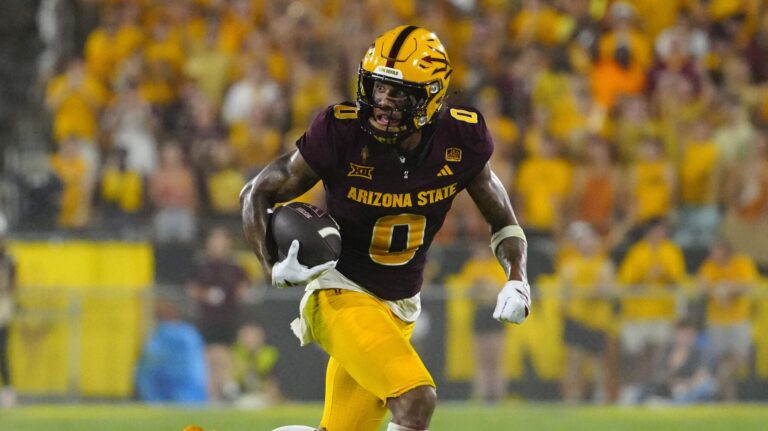 9) Kansas City Chiefs: WR Jordyn Tyson, Arizona State