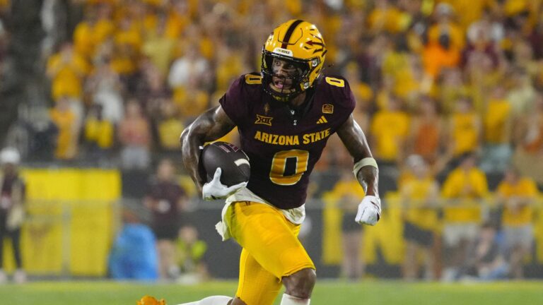 21) Pittsburgh Steelers: WR Jordyn Tyson, Arizona State