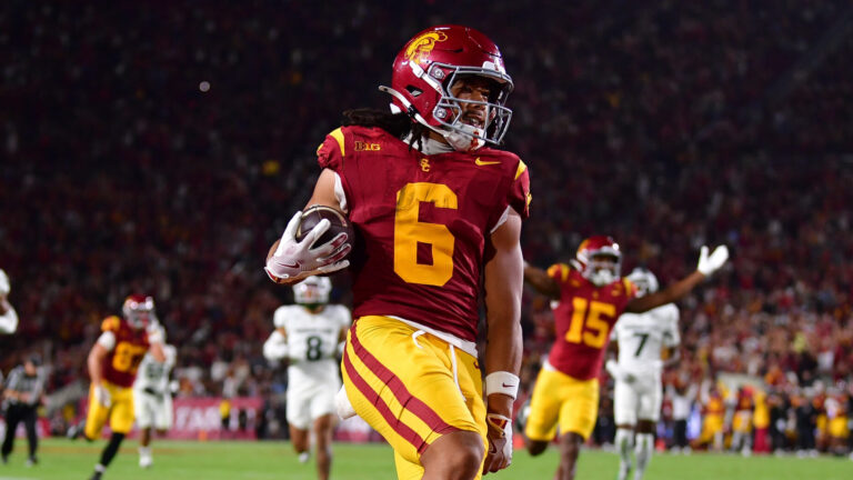 8) WR Makai Lemon, USC