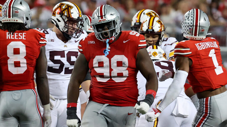 28) Houston Texans: DT Kayden McDonald, Ohio State
