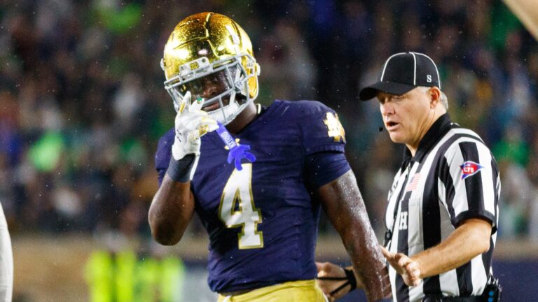 Running Back: Jeremiyah Love, Notre Dame (No. 2)