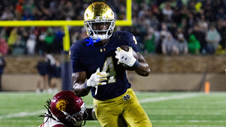 4) Tennessee Titans: RB Jeremiyah Love, Notre Dame