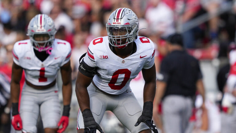 6) Dallas Cowboys (projected trade with CLE): LB Sonny Styles, Ohio State