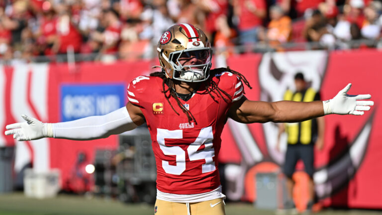 12. Inside Linebacker: Fred Warner, San Francisco 49ers