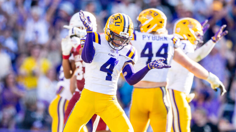 12) CB Mansoor Delane, LSU
