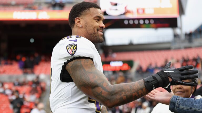 58. Dre'Mont Jones, LB, Baltimore Ravens