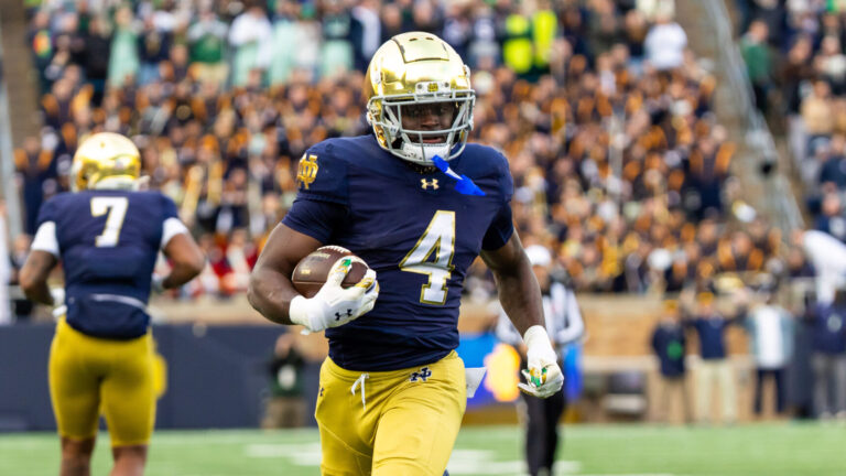 7) Washington Commanders: RB Jeremiyah Love, Notre Dame