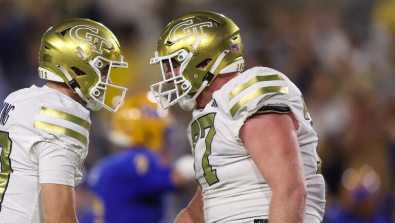 31) New England Patriots: G/C Keylan Rutledge, Georgia Tech