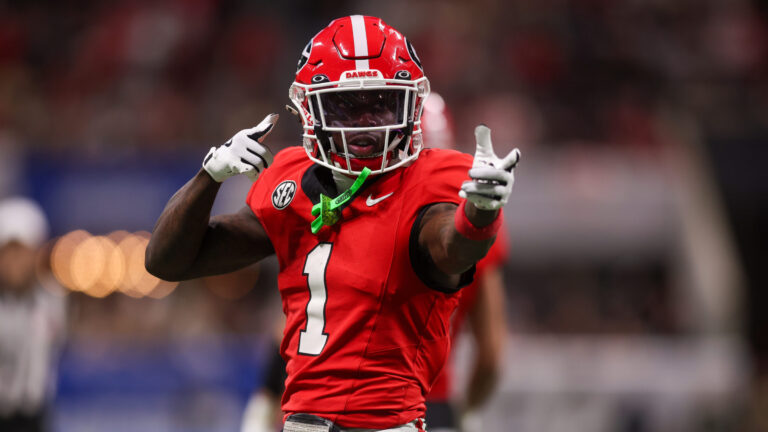 53) Pittsburgh Steelers: WR Zachariah Branch, Georgia