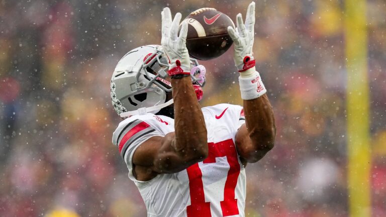 7. Carnell Tate (WR, Ohio State)