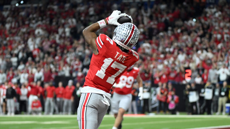 6) Cleveland Browns: WR Carnell Tate, Ohio State