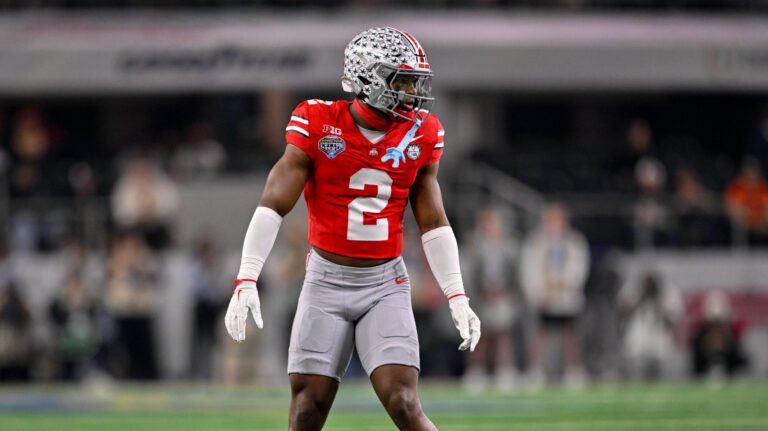 10) New York Giants (via CIN): S Caleb Downs, Ohio State