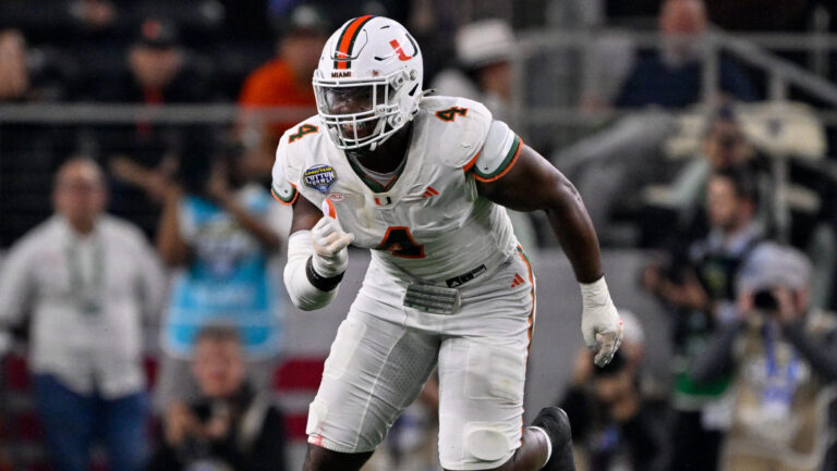 8) New Orleans Saints: EDGE Rueben Bain Jr., Miami