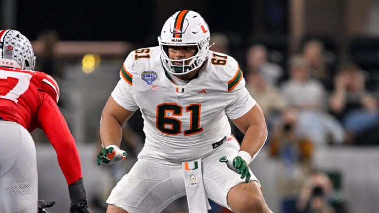 7) OT Francis Mauigoa, Miami