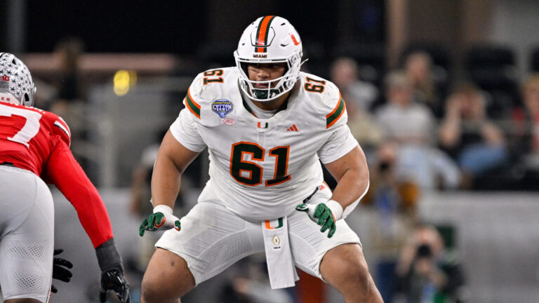 11) Miami Dolphins: OT Francis Mauigoa, Miami