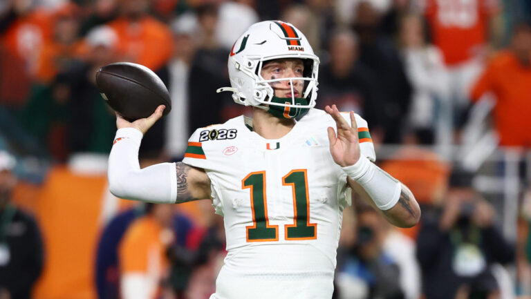 Quarterback: Carson Beck, Miami (No. 39)