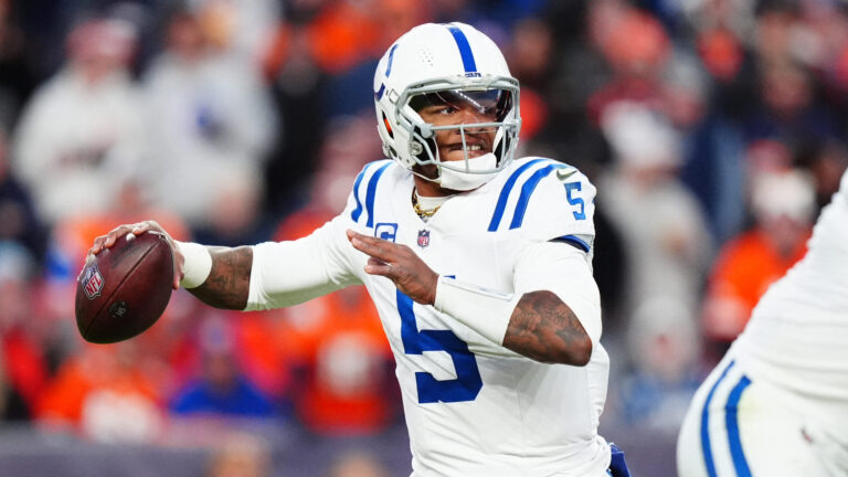 3) QB Anthony Richardson, Indianapolis Colts