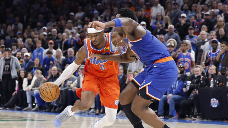 1) Oklahoma City Thunder to Beat New York Knicks +120