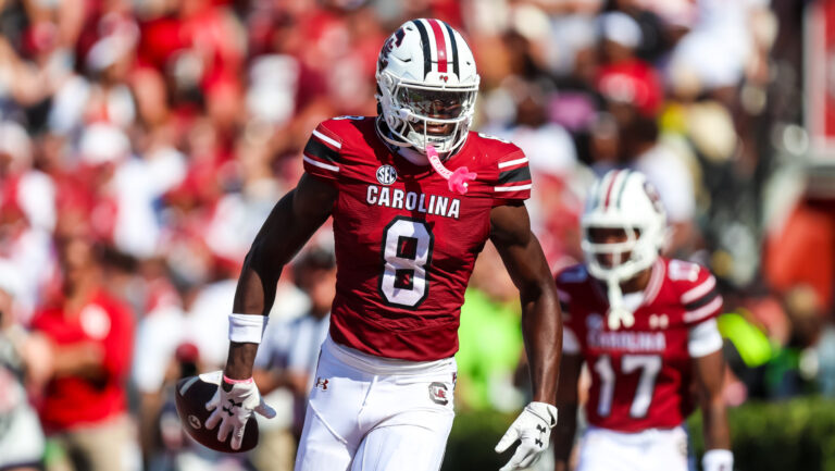 31) Buffalo Bills: WR Nyck Harbor, South Carolina