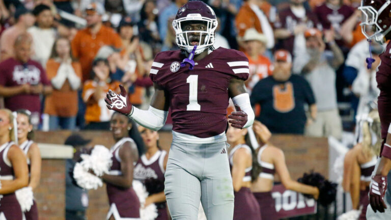 18) Jacksonville Jaguars - Kelley Jones, CB, Mississippi State, RS-Junior