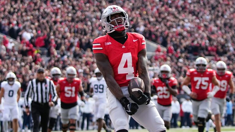 5) Las Vegas Raiders: WR Jeremiah Smith, Ohio State