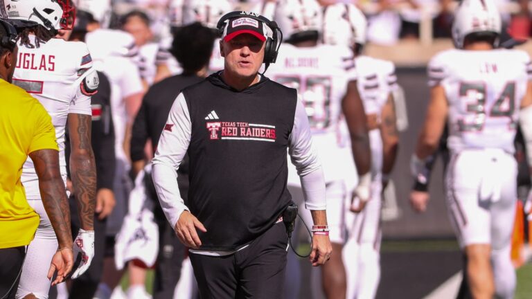 7) Texas Tech Red Raiders