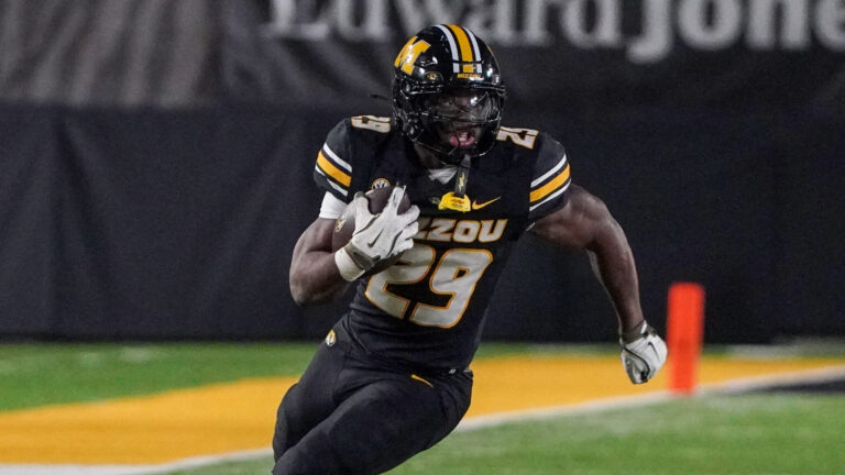 8) Carolina Panthers: RB Ahmad Hardy, Missouri
