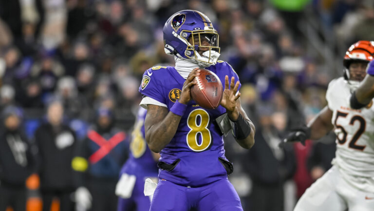 6) Lamar Jackson, Baltimore Ravens