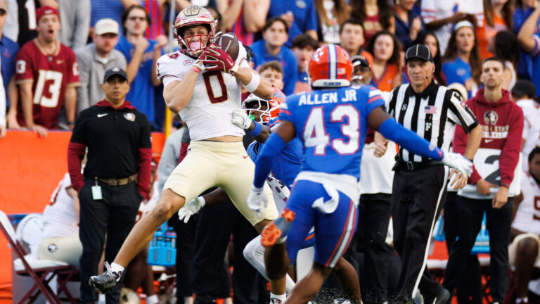 32) Los Angeles Rams - Duce Robinson, WR, Florida State