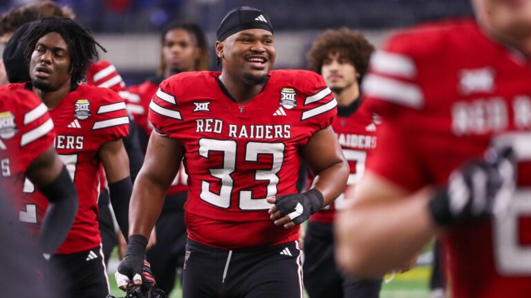 14) Pittsburgh Steelers - A.J. Holmes Jr., DL, Texas Tech University, RS-Senior