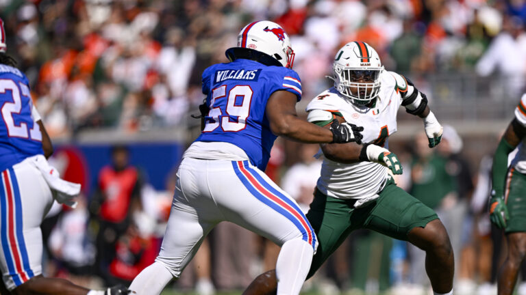 22) Denver Broncos: OL PJ Williams, SMU